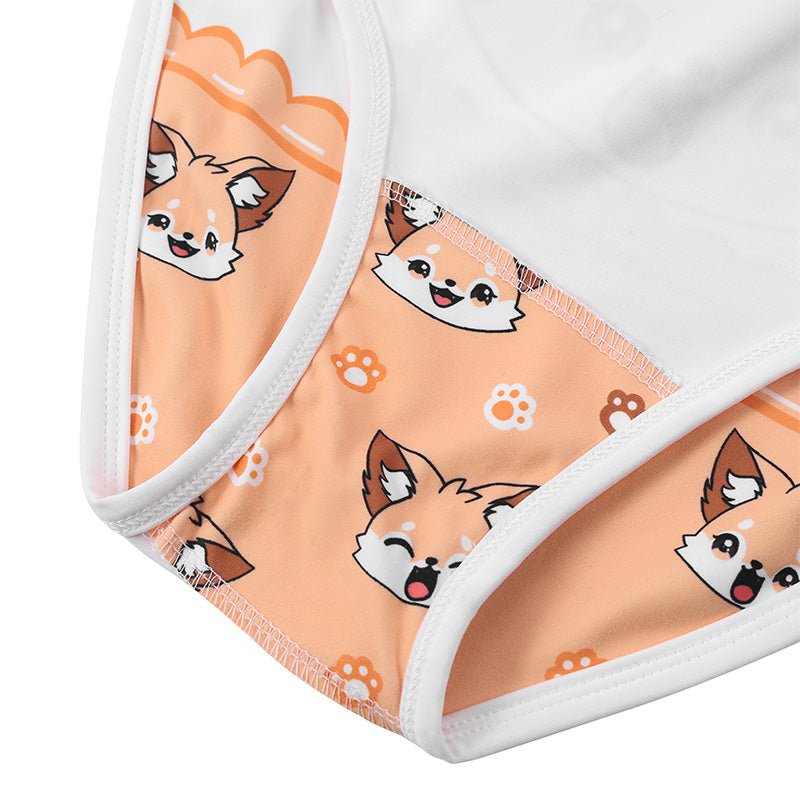 Landofgenie Womens Cartoon Shorts - Fox - landofgenie