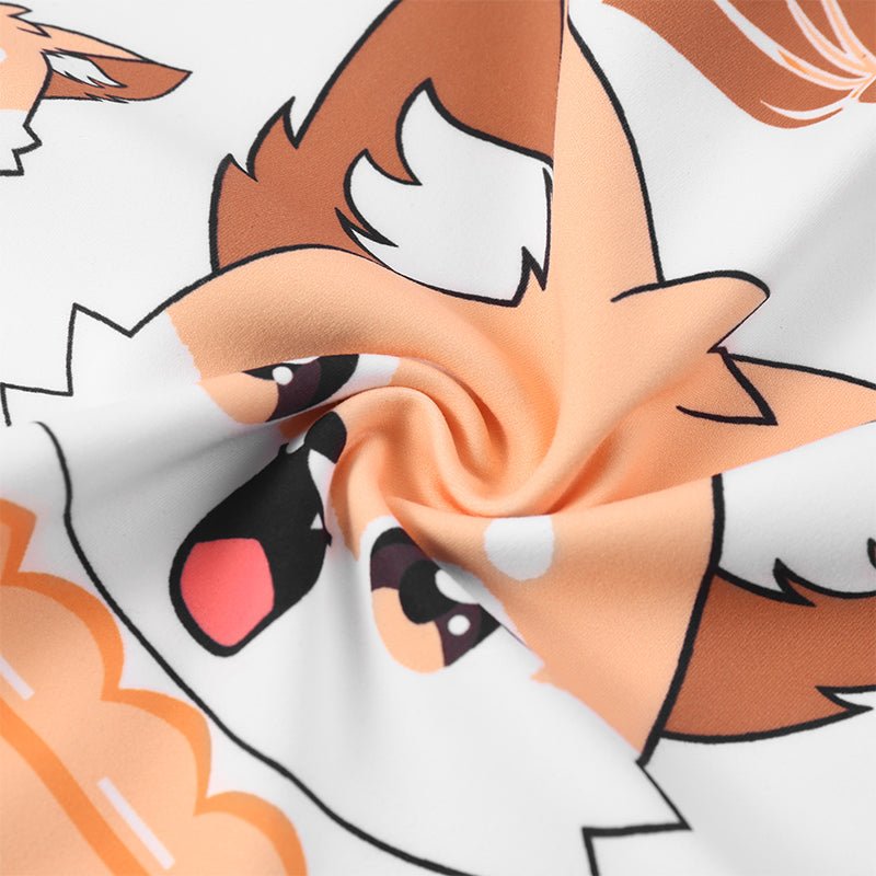 Landofgenie Womens Cartoon Shorts - Fox - landofgenie