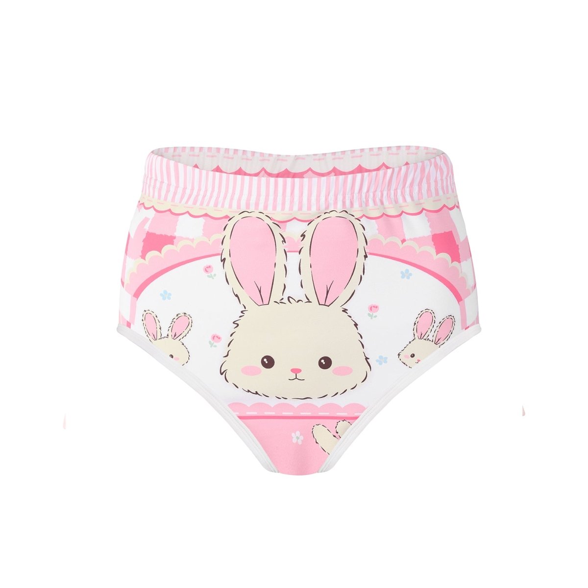 Landofgenie Womens Cartoon Shorts - Rabbit - landofgenie