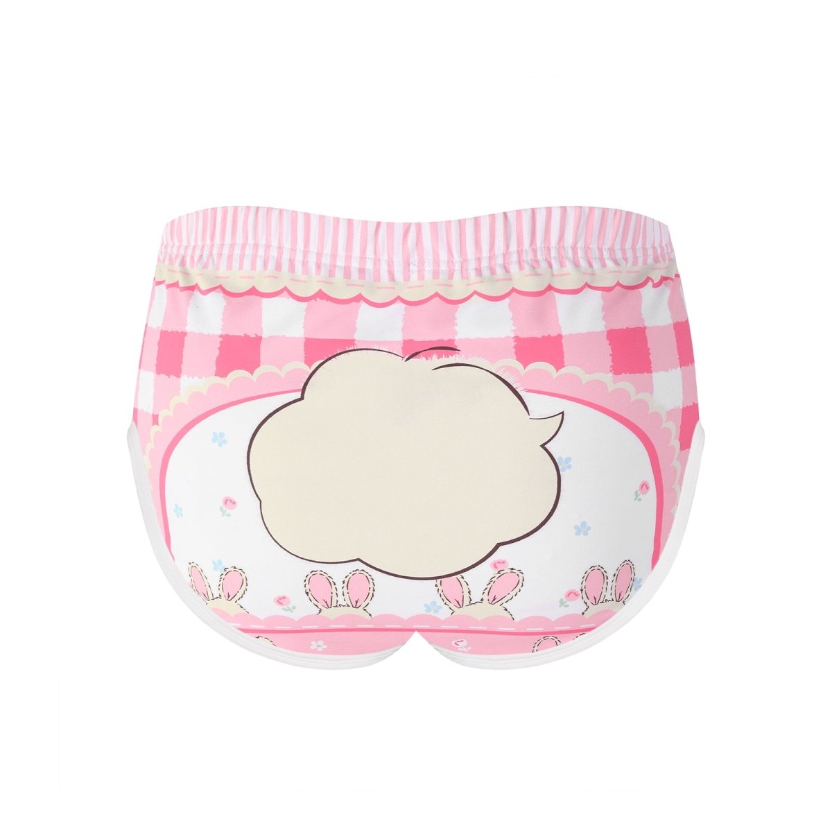 Landofgenie Womens Cartoon Shorts - Rabbit - landofgenie