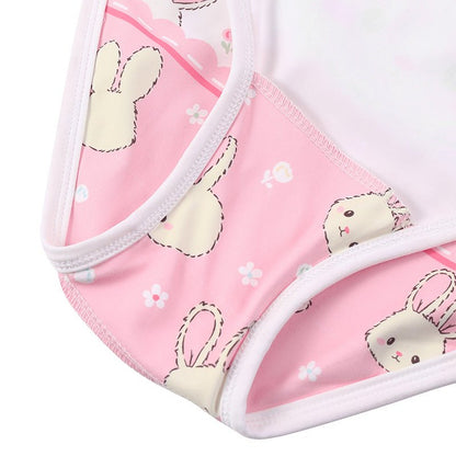 Landofgenie Womens Cartoon Shorts - Rabbit - landofgenie