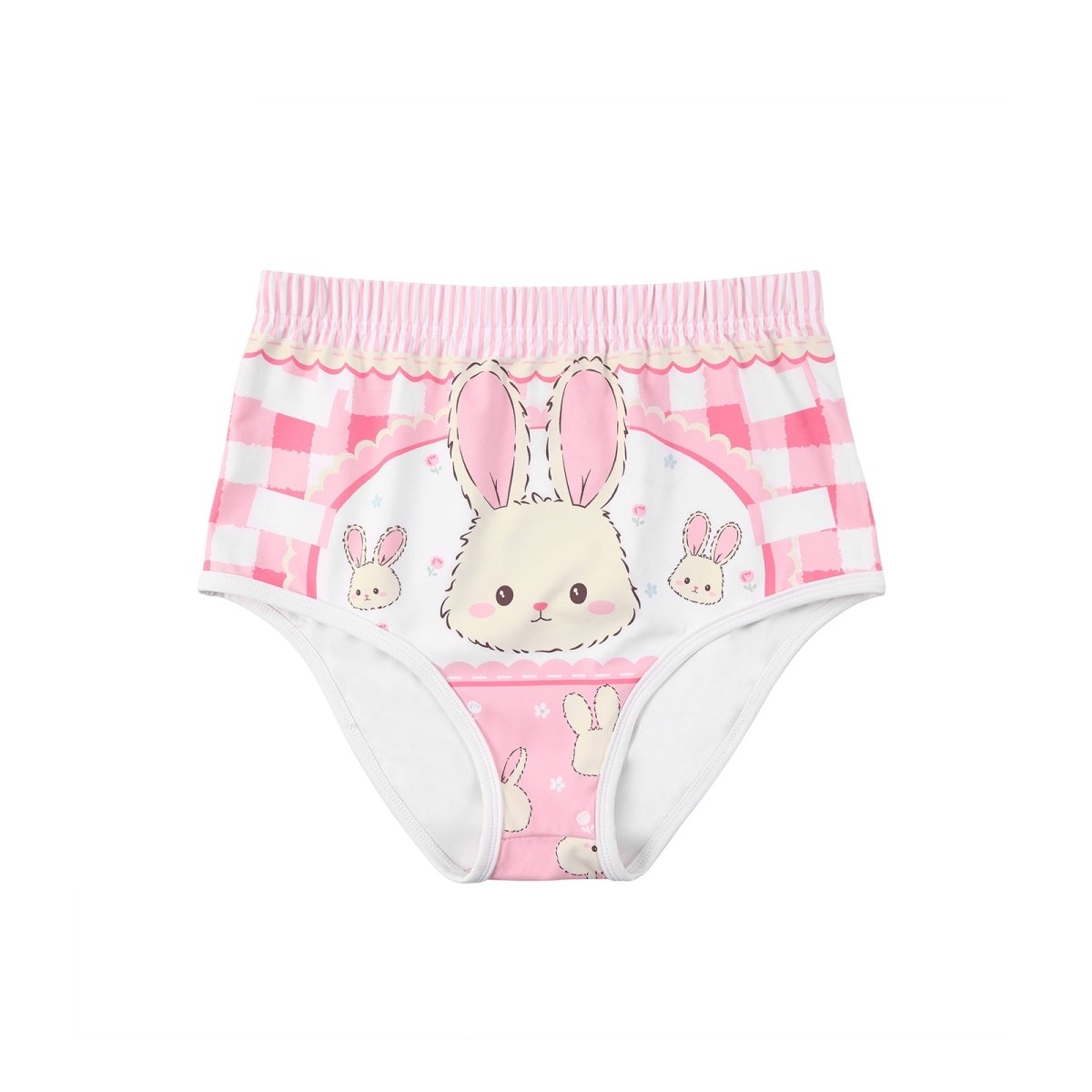 Landofgenie Womens Cartoon Shorts - Rabbit - landofgenie
