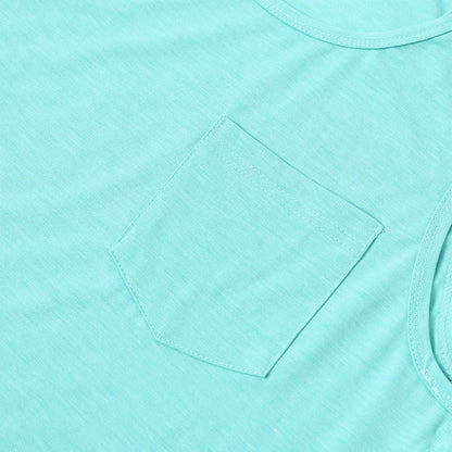 Landofgenie Women's Tear - Away Snap Tanks - Green - landofgenie
