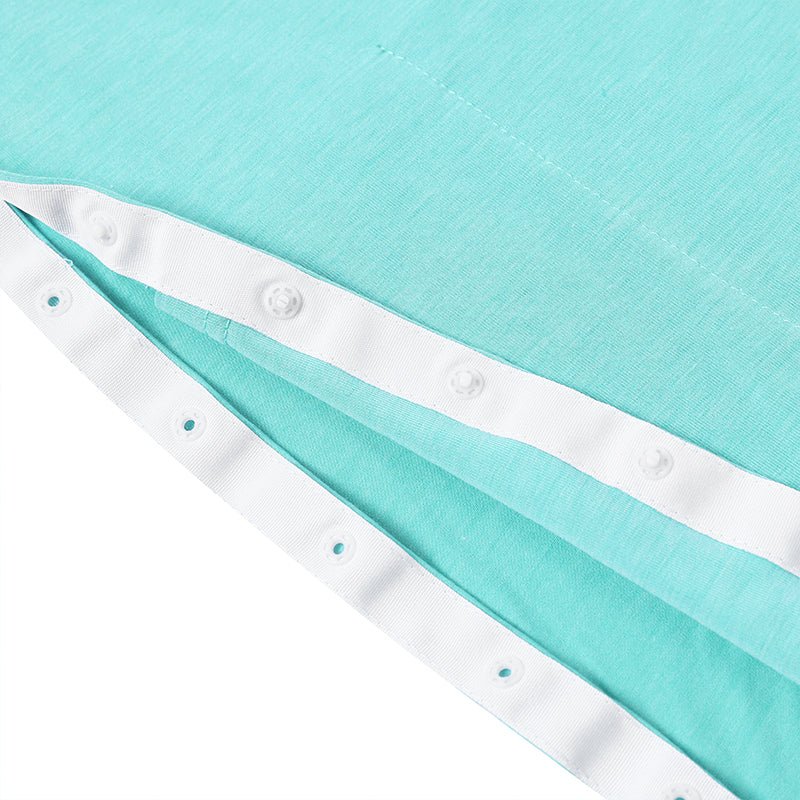 Landofgenie Women's Tear - Away Snap Tanks - Green - landofgenie