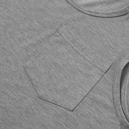 Landofgenie Women's Tear - Away Snap Tanks - Grey - landofgenie
