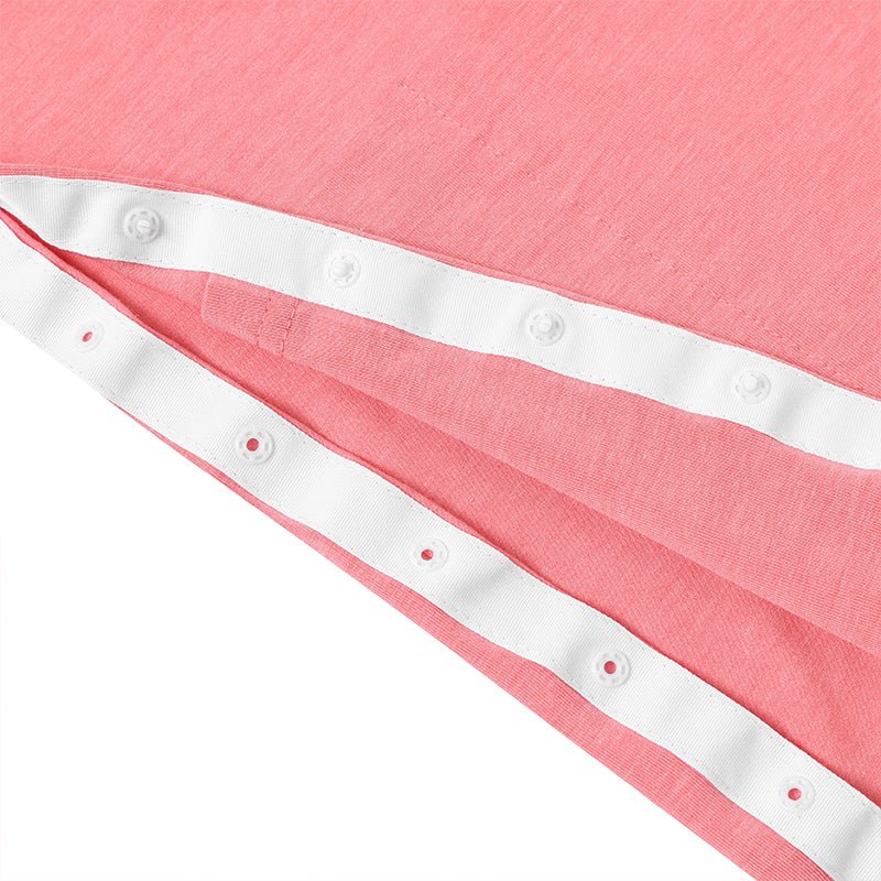 Landofgenie Women's Tear - Away Snap Tanks - Red - landofgenie