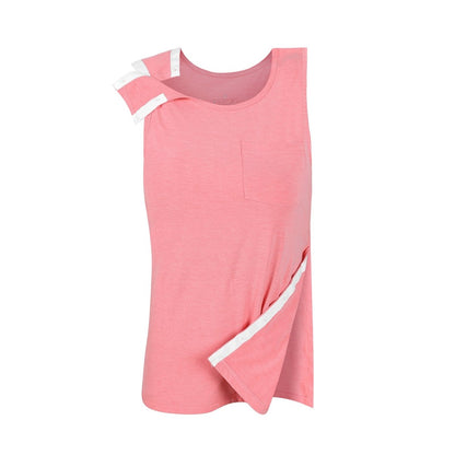 Landofgenie Women's Tear - Away Snap Tanks - Red - landofgenie