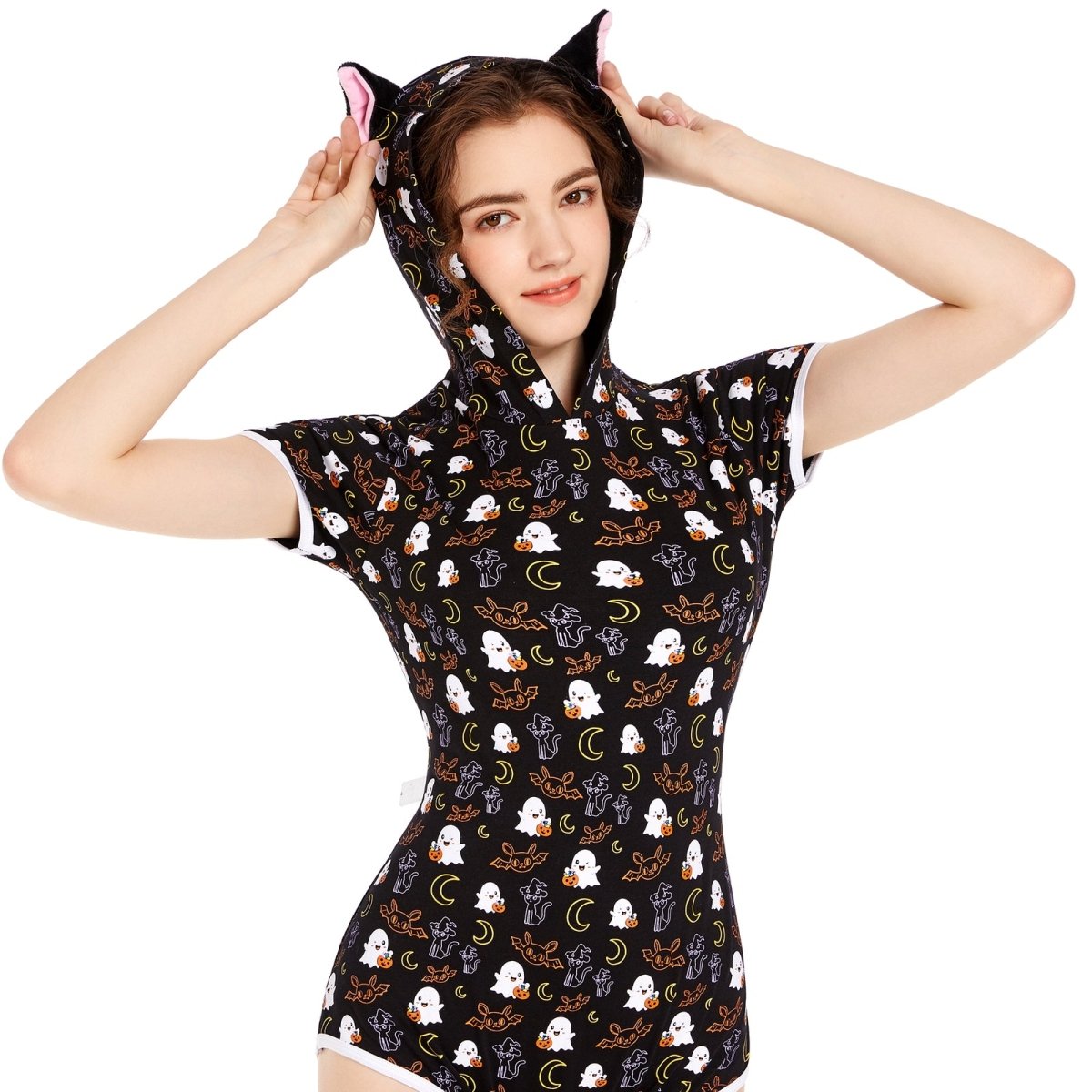 Landofgenie ABDL Cotton Bodysuit - Halloween Cosplaygirls - landofgenie