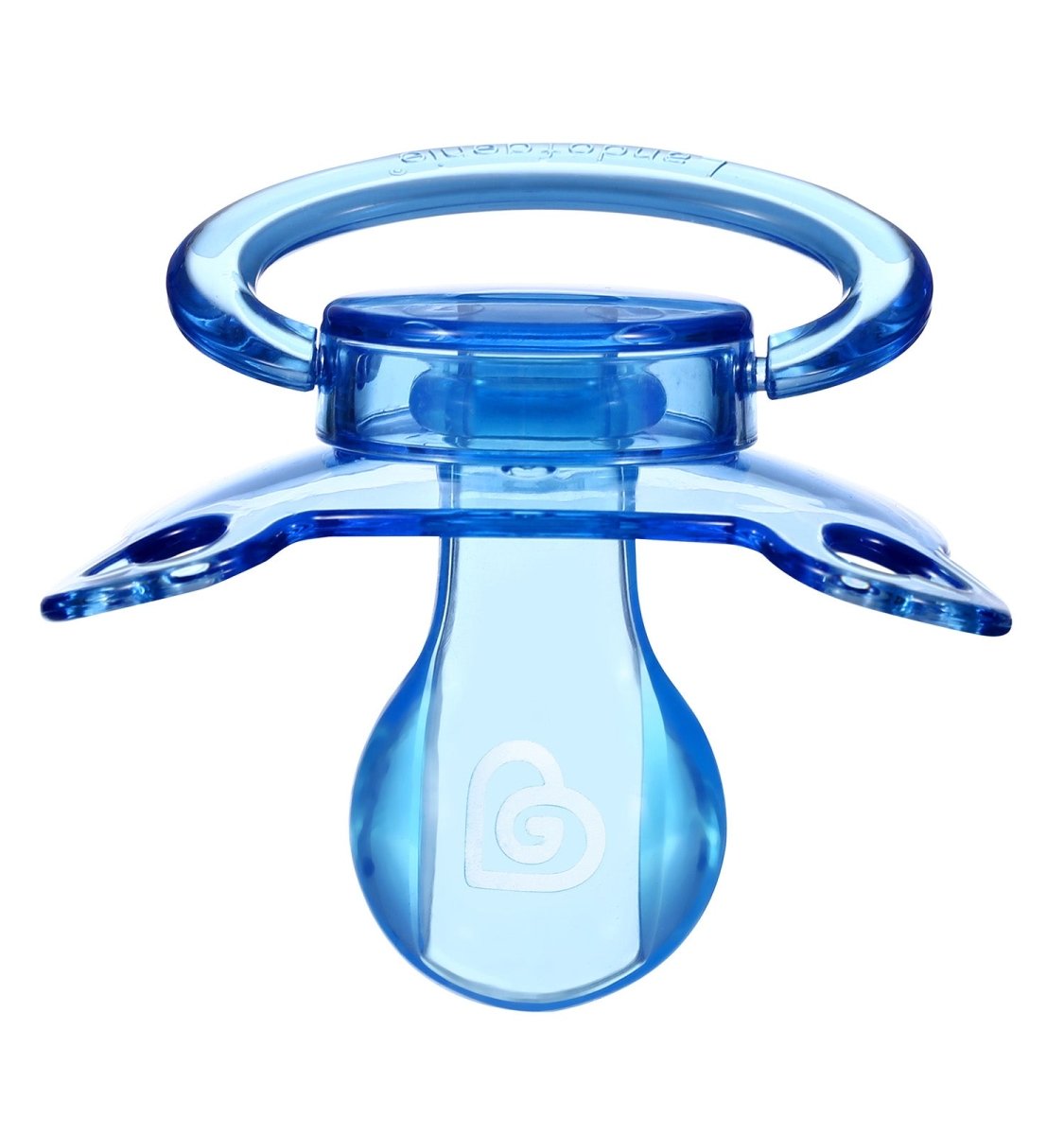 Landofgenie Adult Sized Gloss Pacifier - Pink & Blue Bear Paci ...