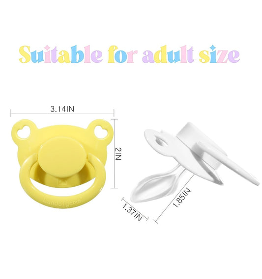 Landofgenie Adult Sized Pacifier - Bear Paci - landofgenie