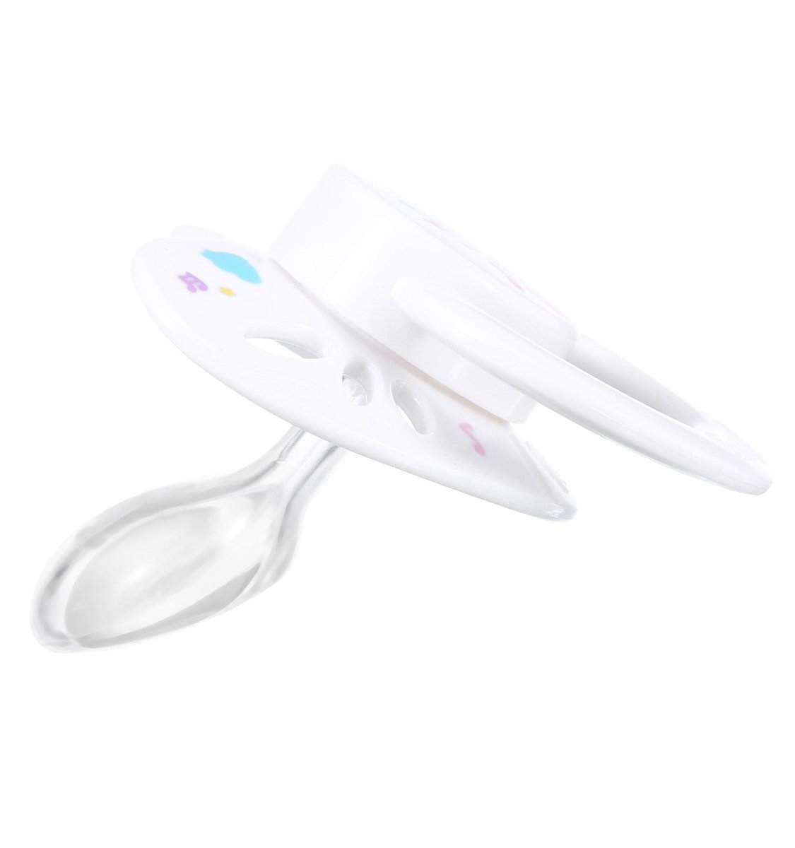 Printed Pacifier Landofgenie Adult Sized Print Pacifier - White & Black Butterfly Paci ...