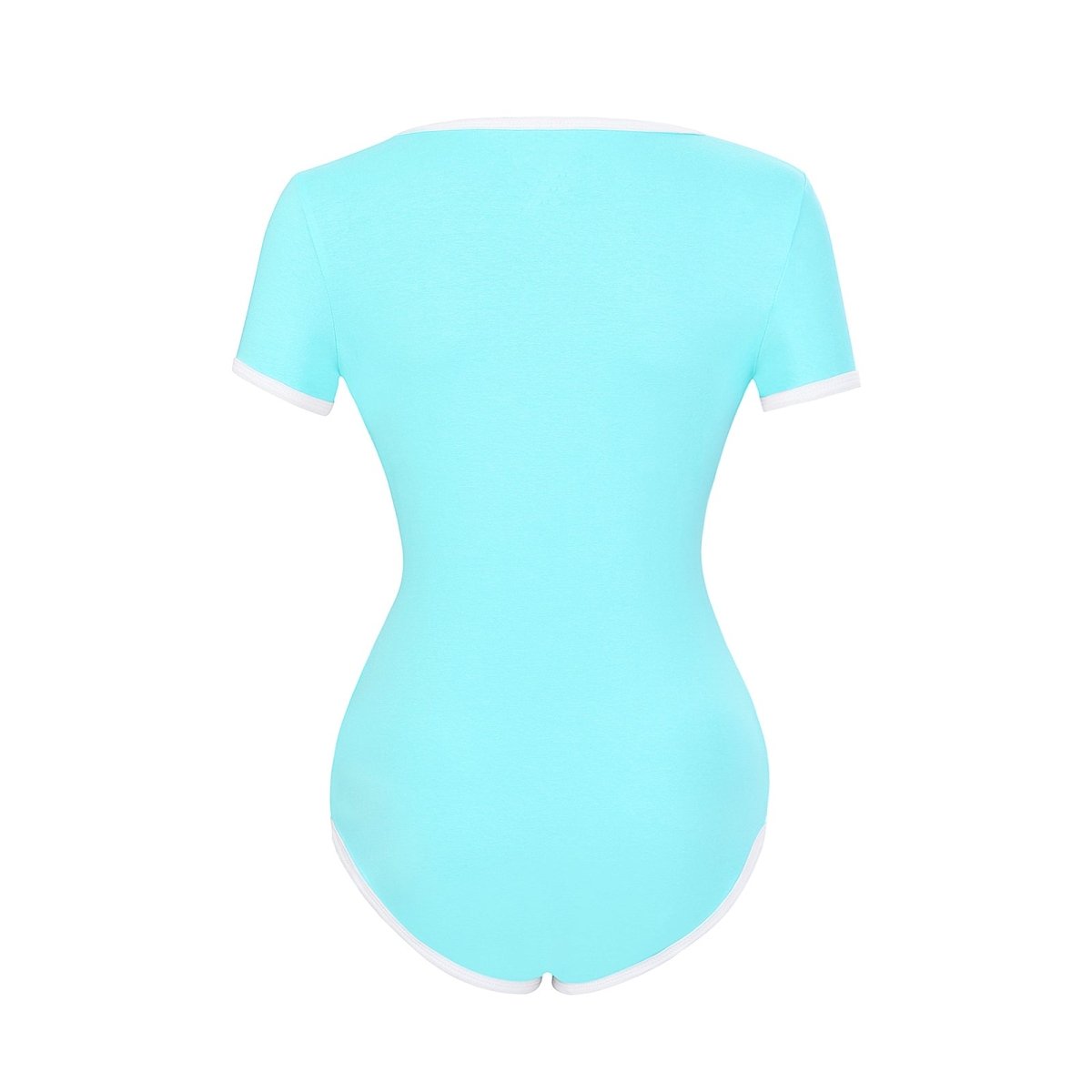 Landofgenie Basic ABDL Cotton Cyan Onesie - Adult Baby Onesie - landofgenie