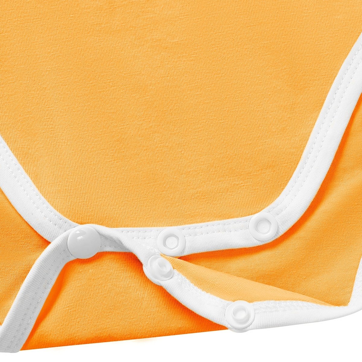 Landofgenie Basic ABDL Cotton Orange Onesie - Adult Baby Onesie - landofgenie