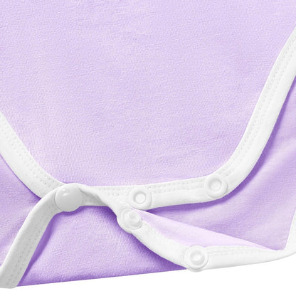 Landofgenie Basic ABDL Cotton Purple Onesie - Adult Baby Onesie - landofgenie