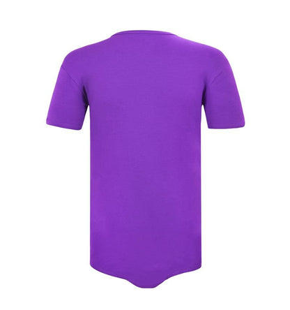 Landofgenie Basic Men Cotton Purple Bodysuit - landofgenie