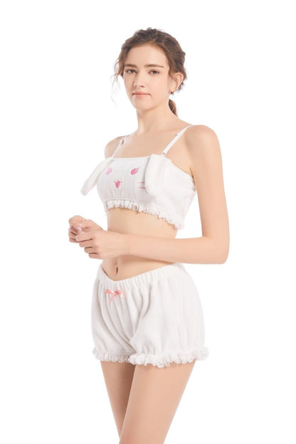 Landofgenie Kawaii Anime Cute Pajamas Set - Anime Cute Rabbit - landofgenie