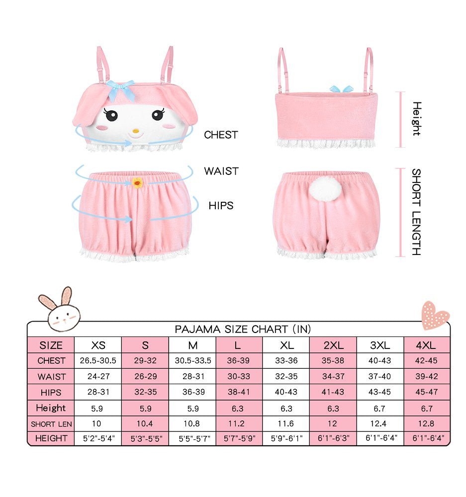 Landofgenie Kawaii Anime Cute Pajamas Set - Melody – landofgenie