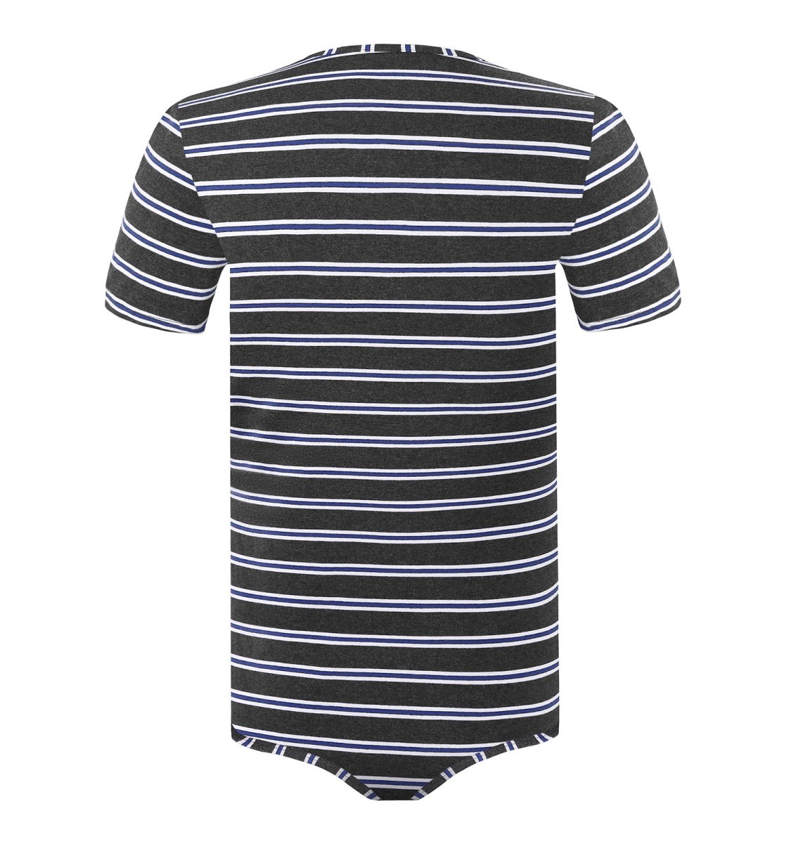 Landofgenie Mens Striped Onesie Short Sleeve Bodysuit - Basic Striped - landofgenie