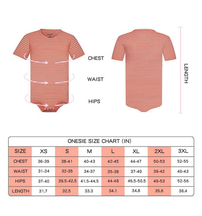 Landofgenie Mens Striped Onesie Short Sleeve Bodysuit Pink - Stripe Maker - landofgenie