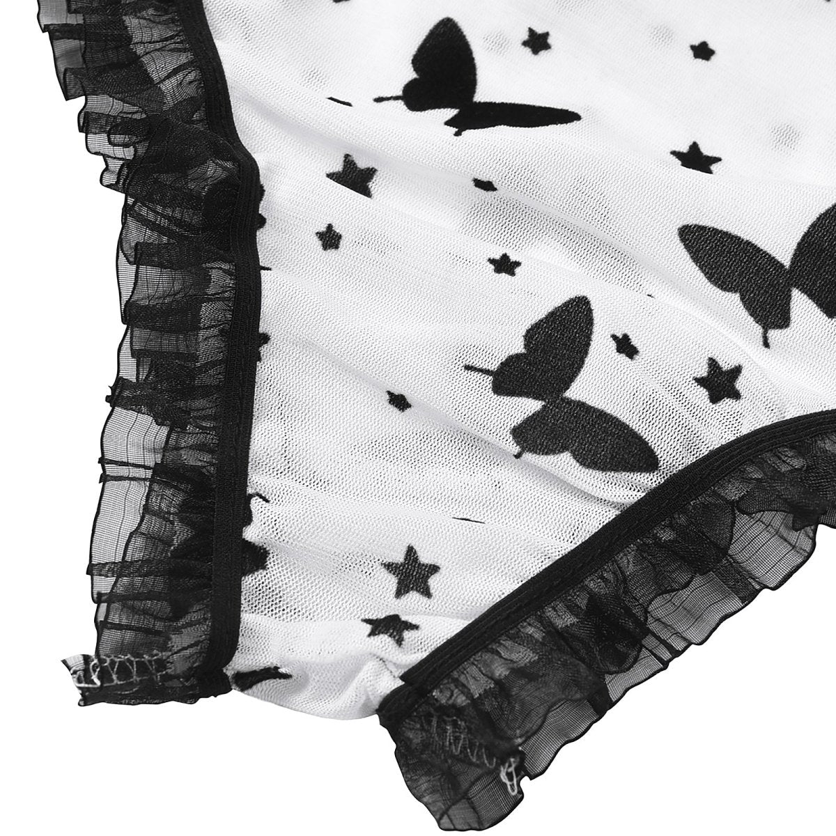 Landofgenie Sleepwear butterfly Star - Butterfly Star Black - landofgenie